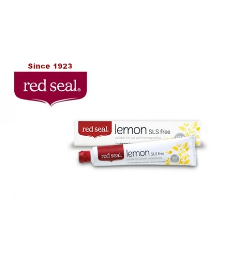 Red Seal 天然（ SLS Free）檸檬清新牙膏(不含氟) - 100gm 